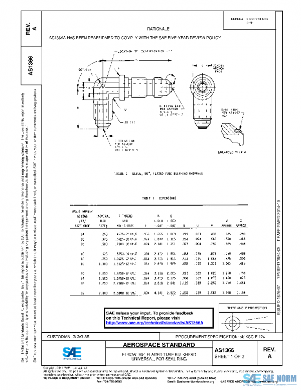 SAE AS1366A PDF