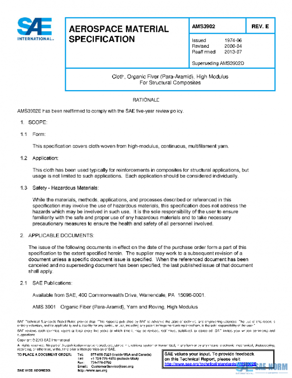 SAE AMS3902E PDF