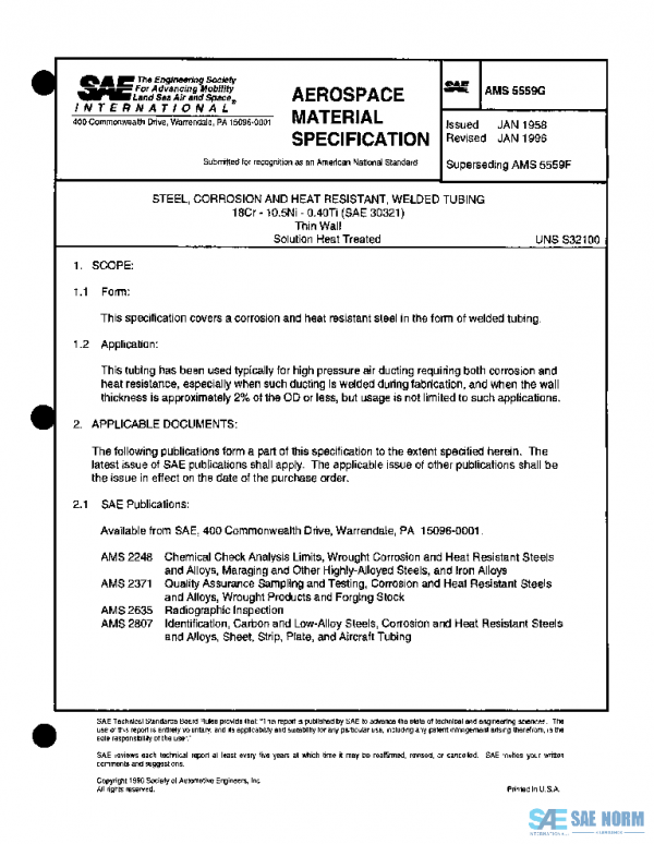 SAE AMS5559G PDF