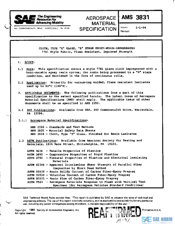 SAE AMS3831 PDF