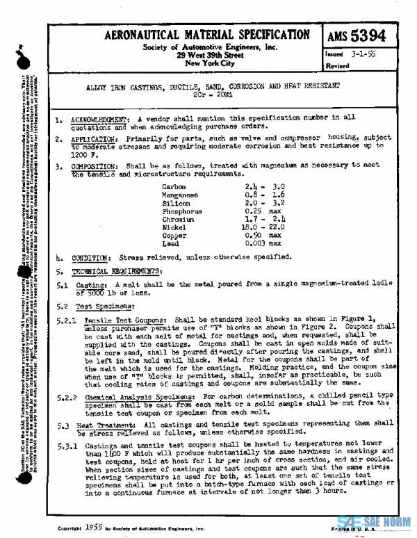 SAE AMS5394 PDF