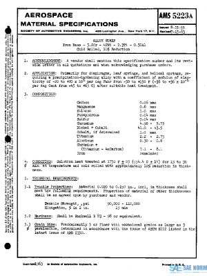 SAE AMS5223A PDF