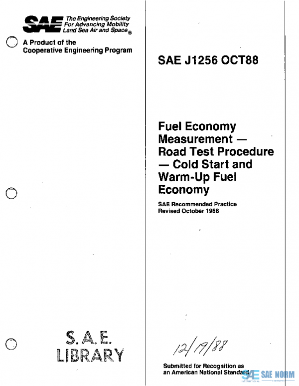 SAE J1256_198810 PDF SAE J1256_198810 PDF