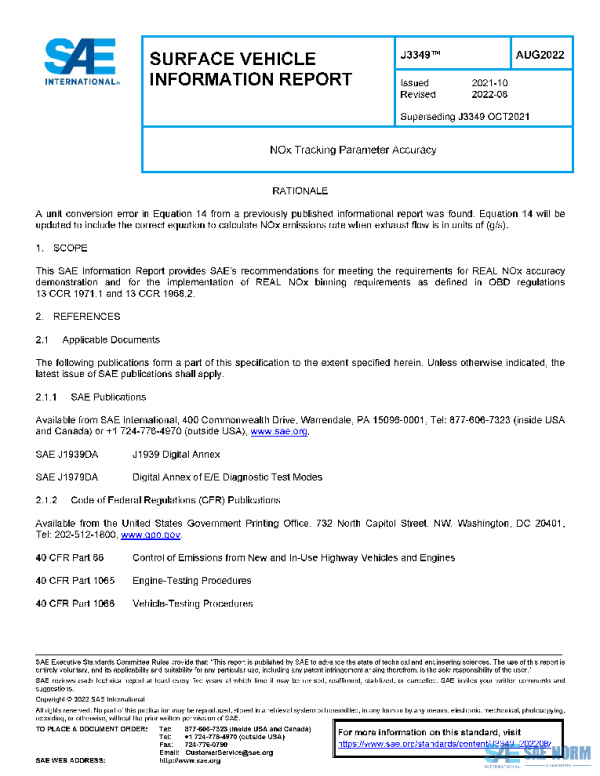 SAE J3349_202208 PDF