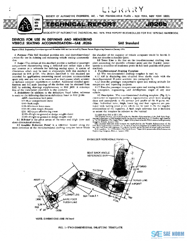SAE J826B_197401 PDF