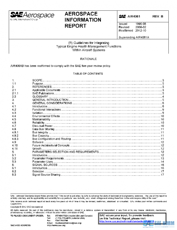 SAE AIR4061B PDF