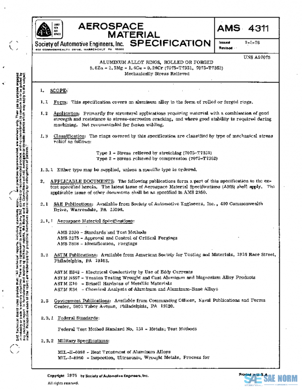 SAE AMS4311 PDF