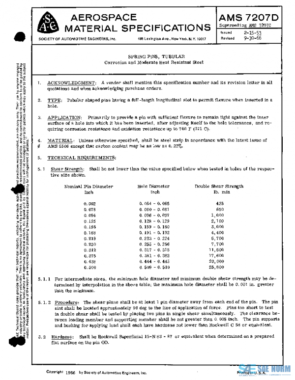 SAE AMS7207D PDF