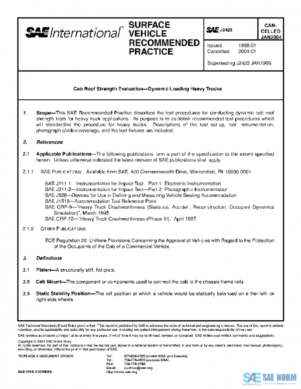 SAE J2423_200401 PDF