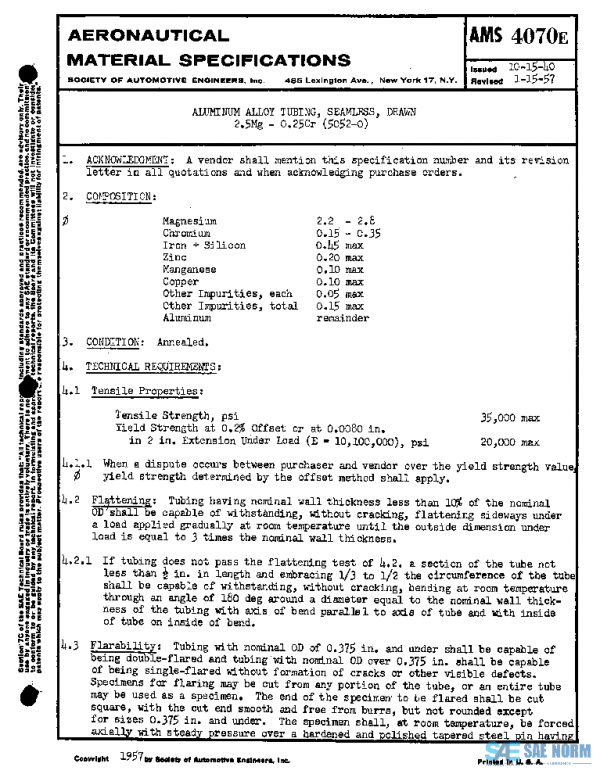 SAE AMS4070E PDF