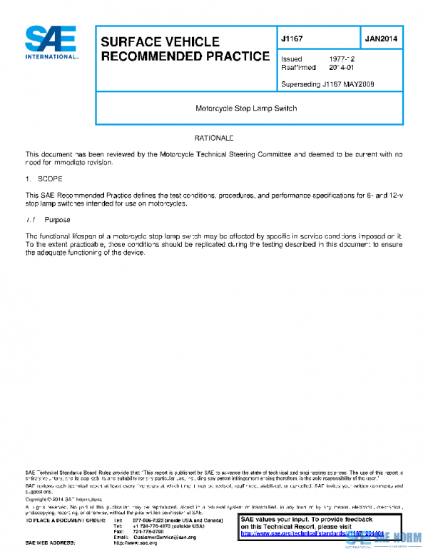 SAE J1167_201401 PDF