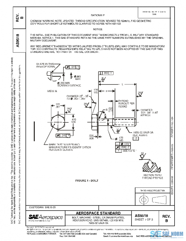 SAE AS9518B PDF