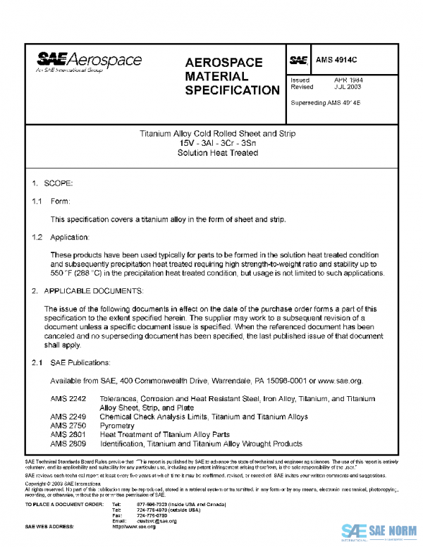 SAE AMS4914C PDF