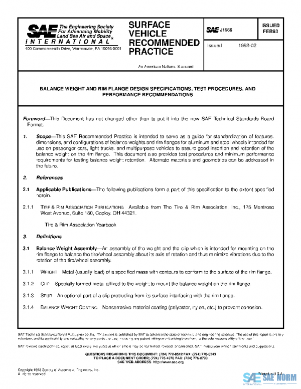 SAE J1986_199302 PDF SAE J1986_199302 PDF