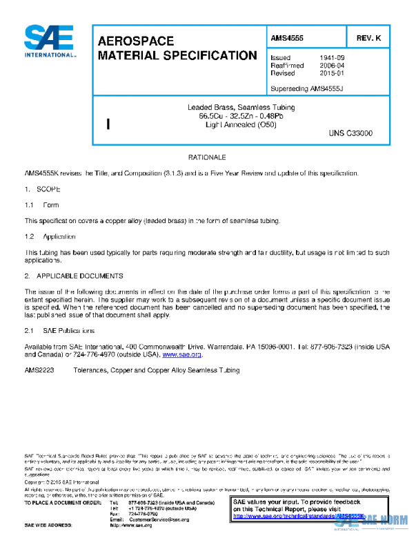 SAE AMS4555K PDF
