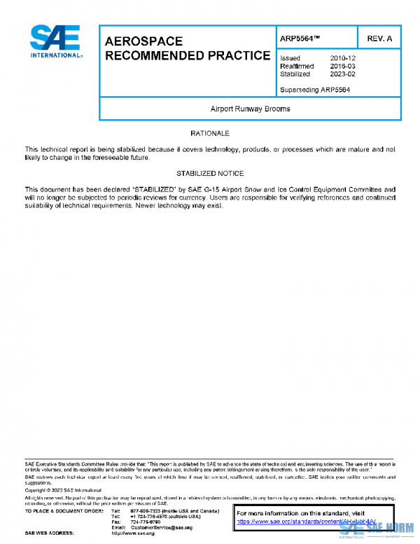 SAE ARP5564A PDF