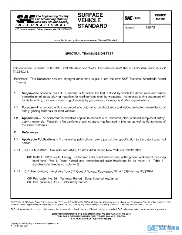 SAE J1796_199505 PDF