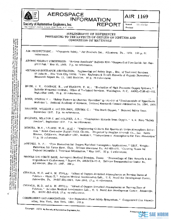 SAE AIR1169 PDF