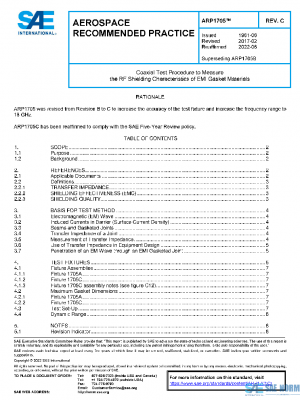SAE ARP1705C PDF