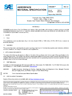 SAE AMS4206D PDF