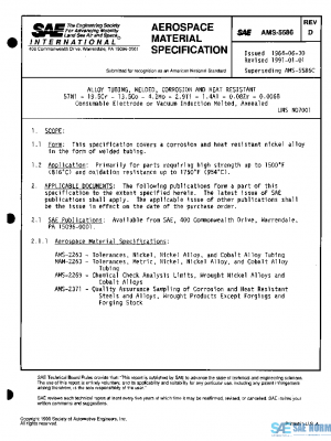 SAE AMS5586D PDF