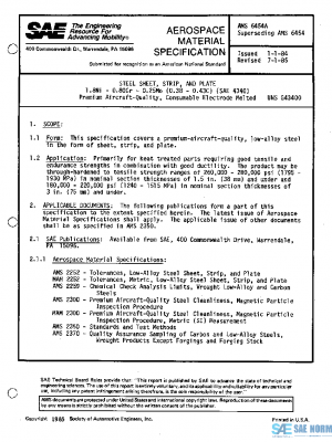 SAE AMS6454A PDF