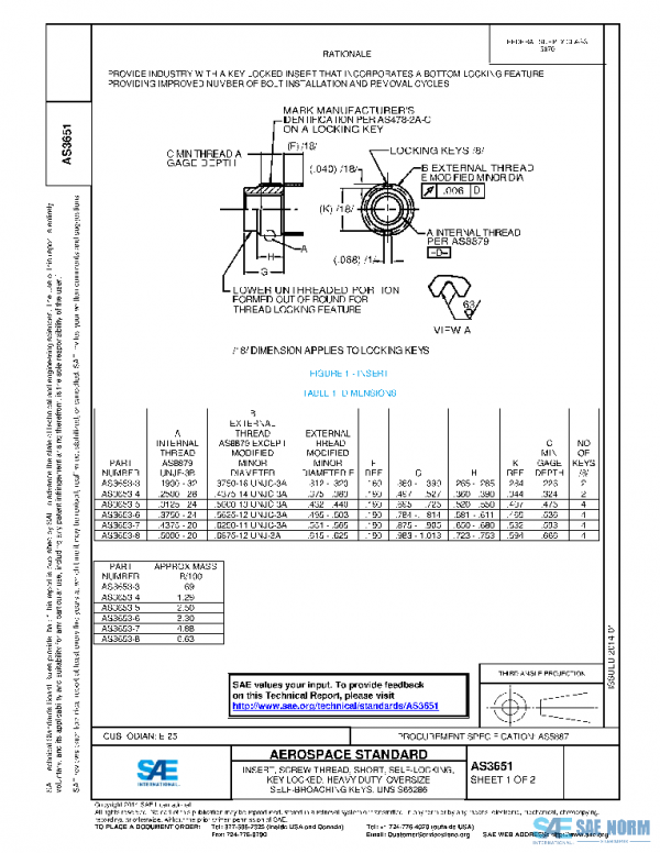 SAE AS3651 PDF