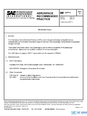 SAE ARP711A PDF