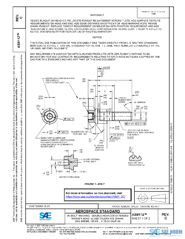 SAE AS9112C PDF SAE AS9112C PDF