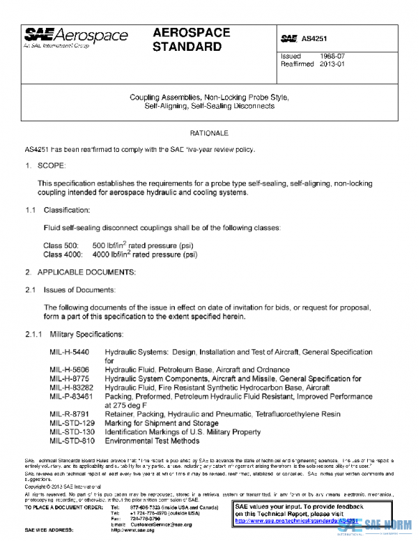 SAE AS4251 PDF