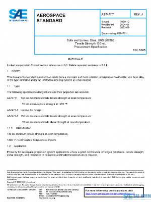 SAE AS7477J PDF
