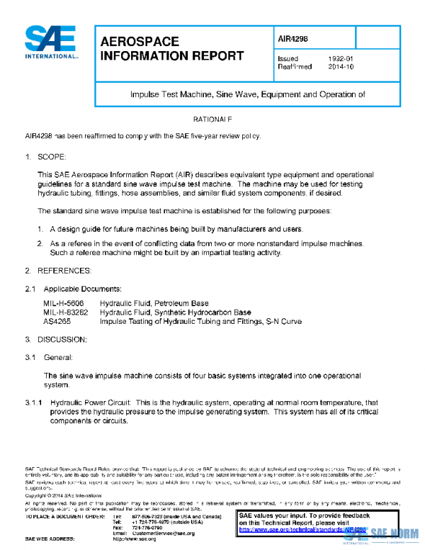 SAE AIR4298 PDF