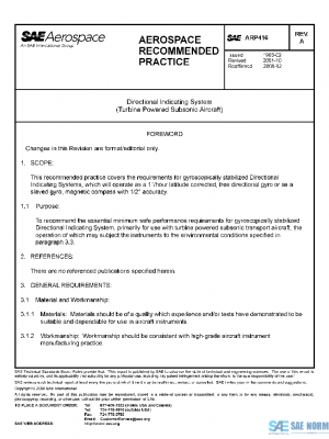 SAE ARP416A PDF