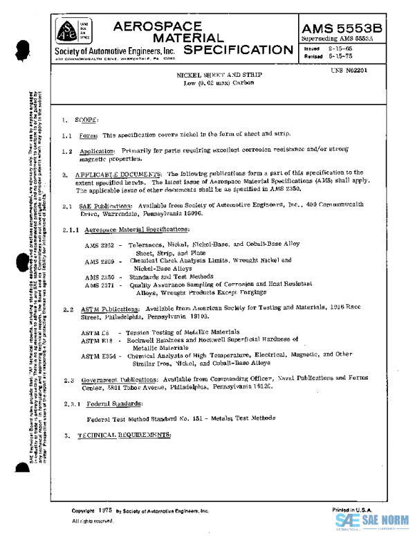 SAE AMS5553B PDF SAE AMS5553B PDF