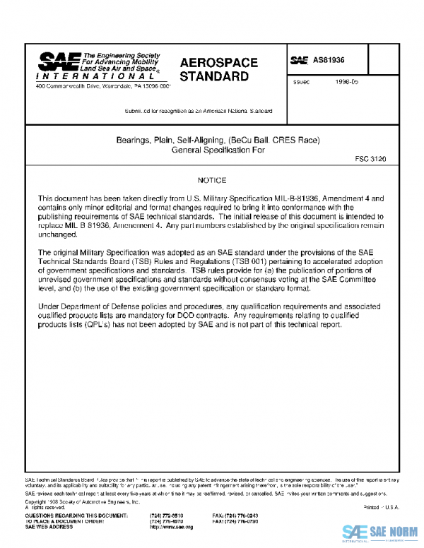SAE AS81936 PDF