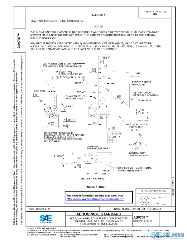 SAE AS9707 PDF