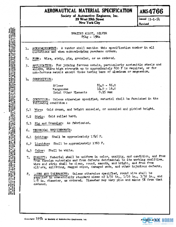 SAE AMS4766 PDF SAE AMS4766 PDF