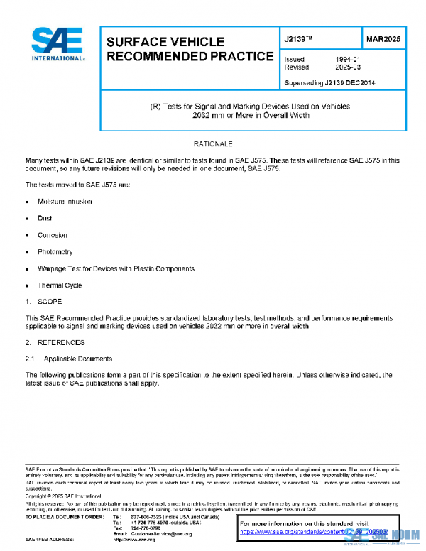 SAE J2139_202503 PDF