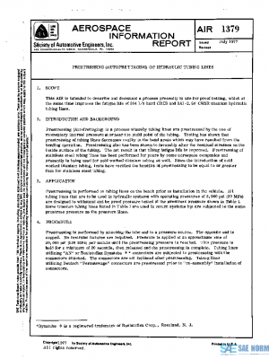 SAE AIR1379 PDF