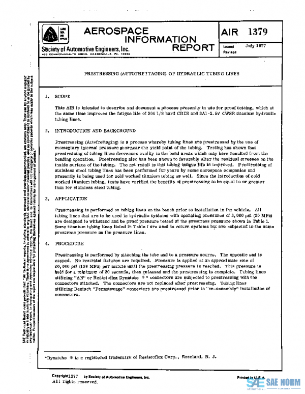 SAE AIR1379 PDF