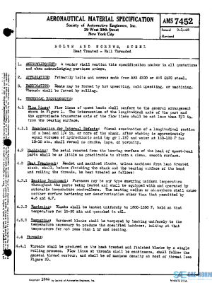 SAE AMS7452 PDF SAE AMS7452 PDF