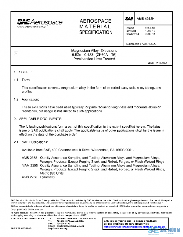 SAE AMS4352H PDF