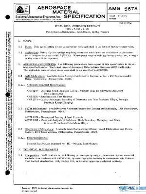 SAE AMS5678 PDF