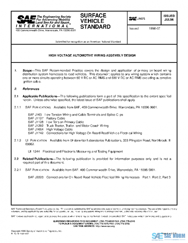 SAE J1673_199607 PDF