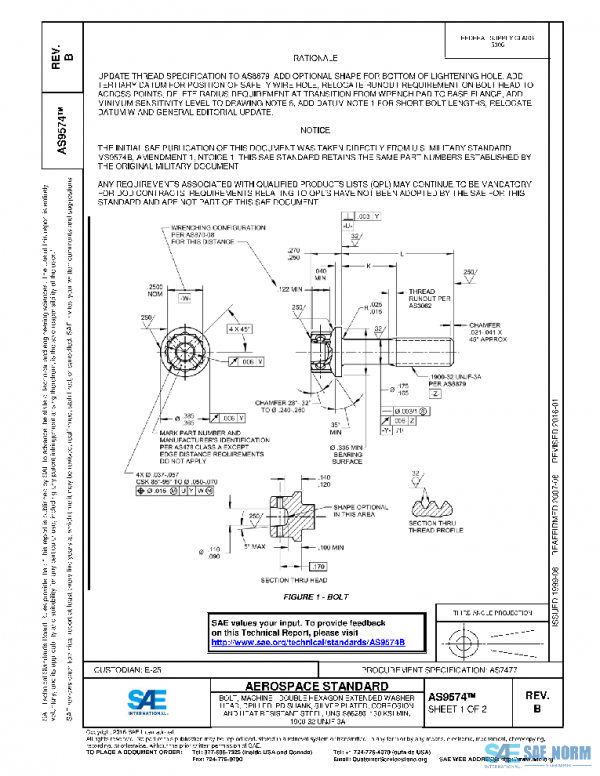SAE AS9574B PDF SAE AS9574B PDF