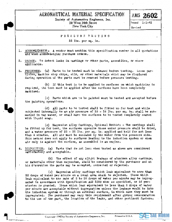 SAE AMS2602 PDF SAE AMS2602 PDF