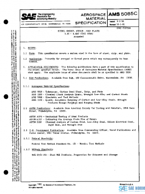 SAE AMS5085C PDF