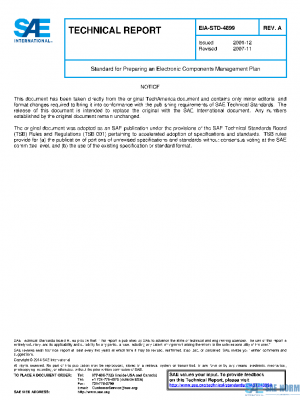 SAE EIASTD4899A PDF