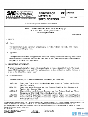 SAE AMS5925 PDF
