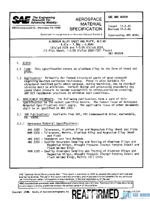 SAE AMS4041M PDF